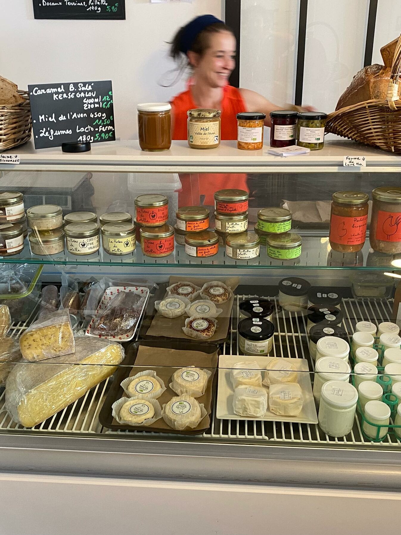 fromagerie et crèmerie - le petit marché - névez